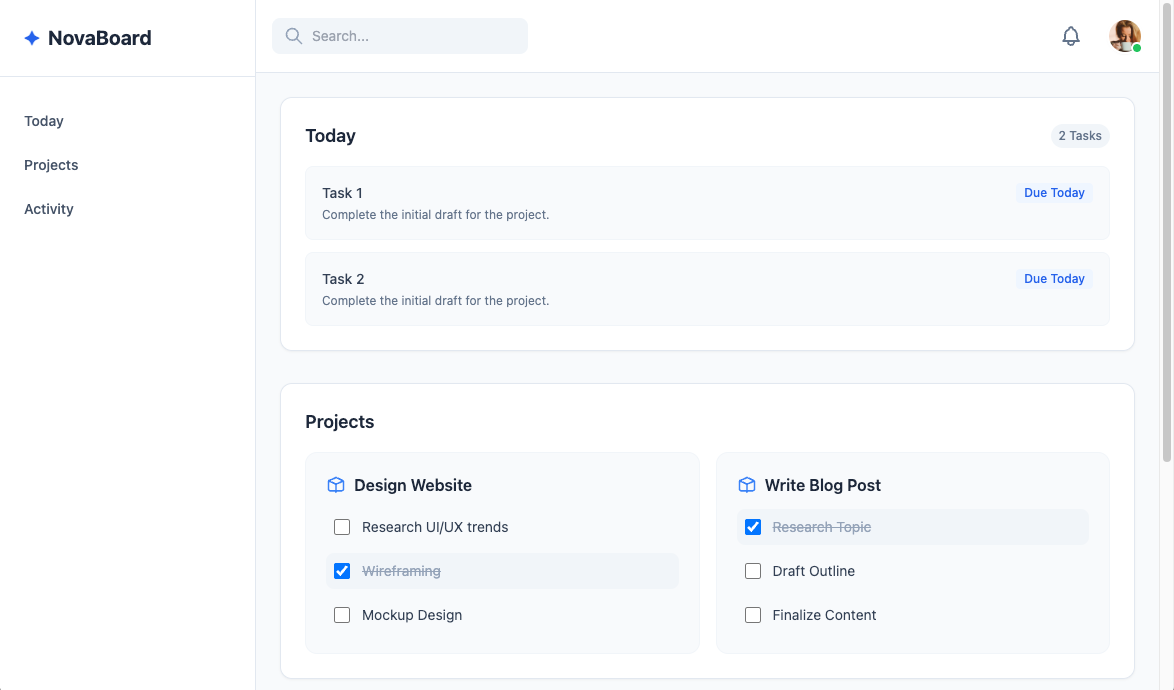 Finetuned UI-Architect model UI output